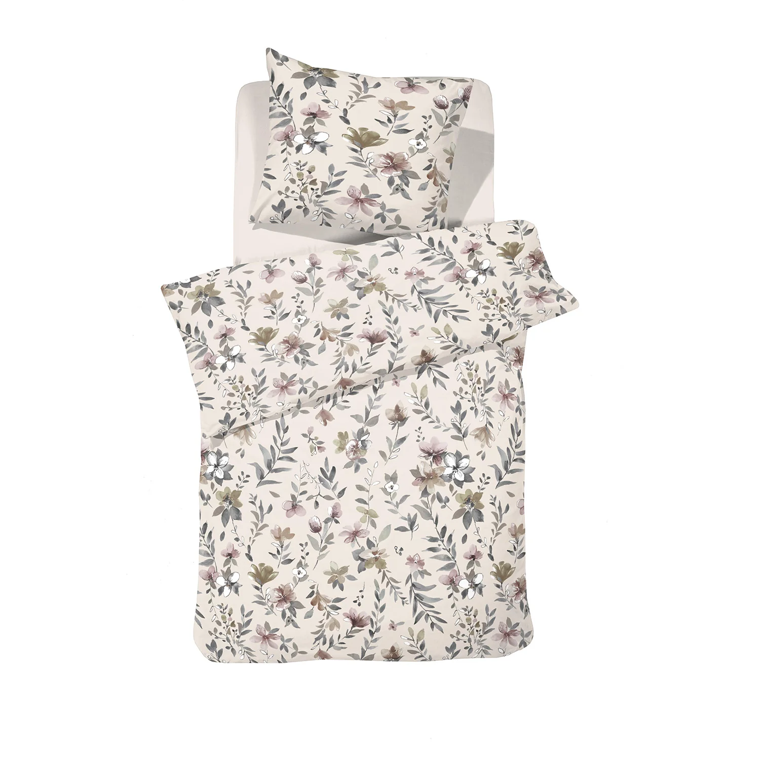 Botanica dekbedovertrekset flanel beige - Image 3