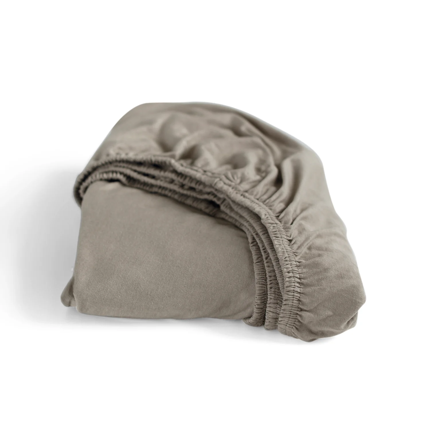 Hoeslaken jersey hoge hoek taupe - Image 8