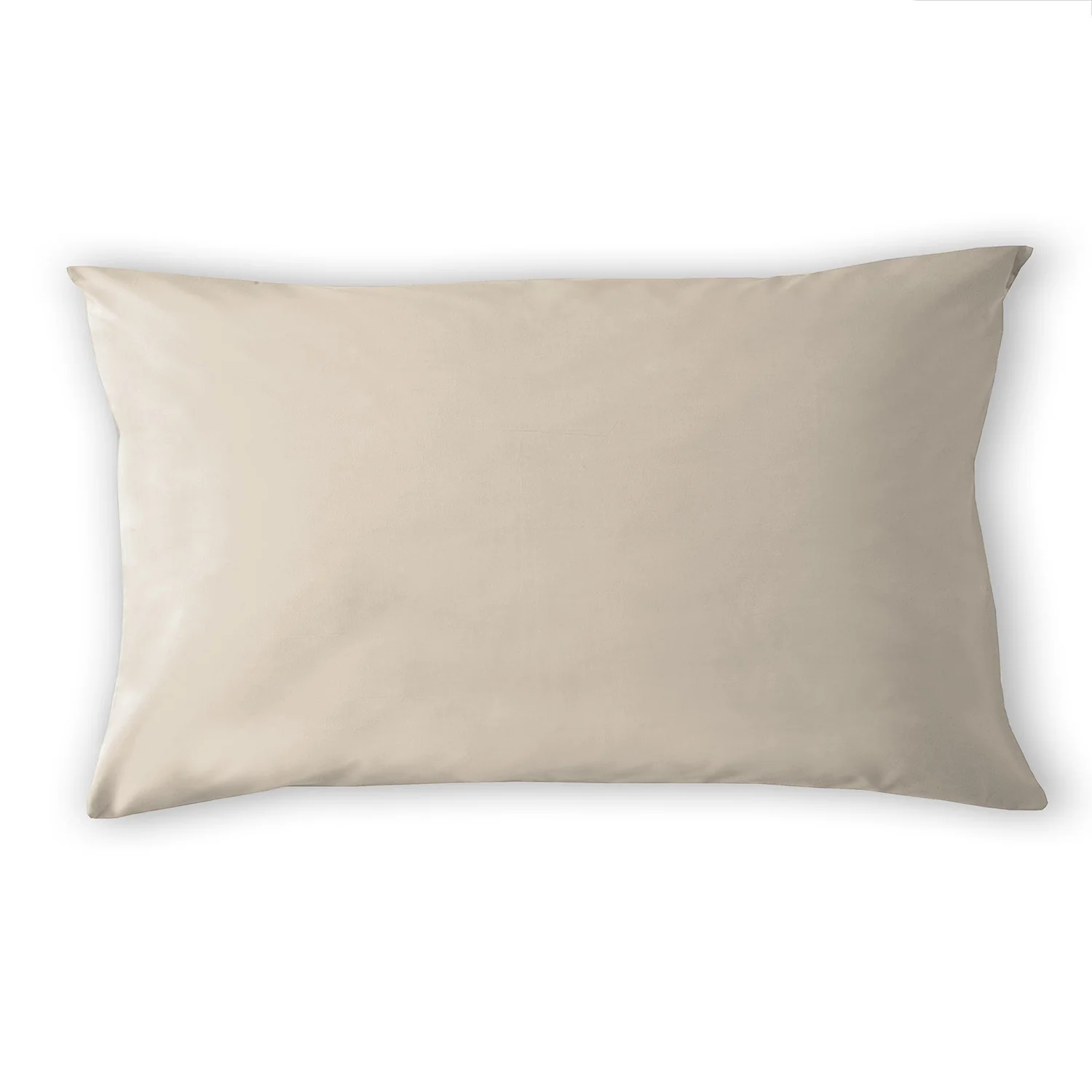 Kussensloopset flanel light sand met rits - Image 3